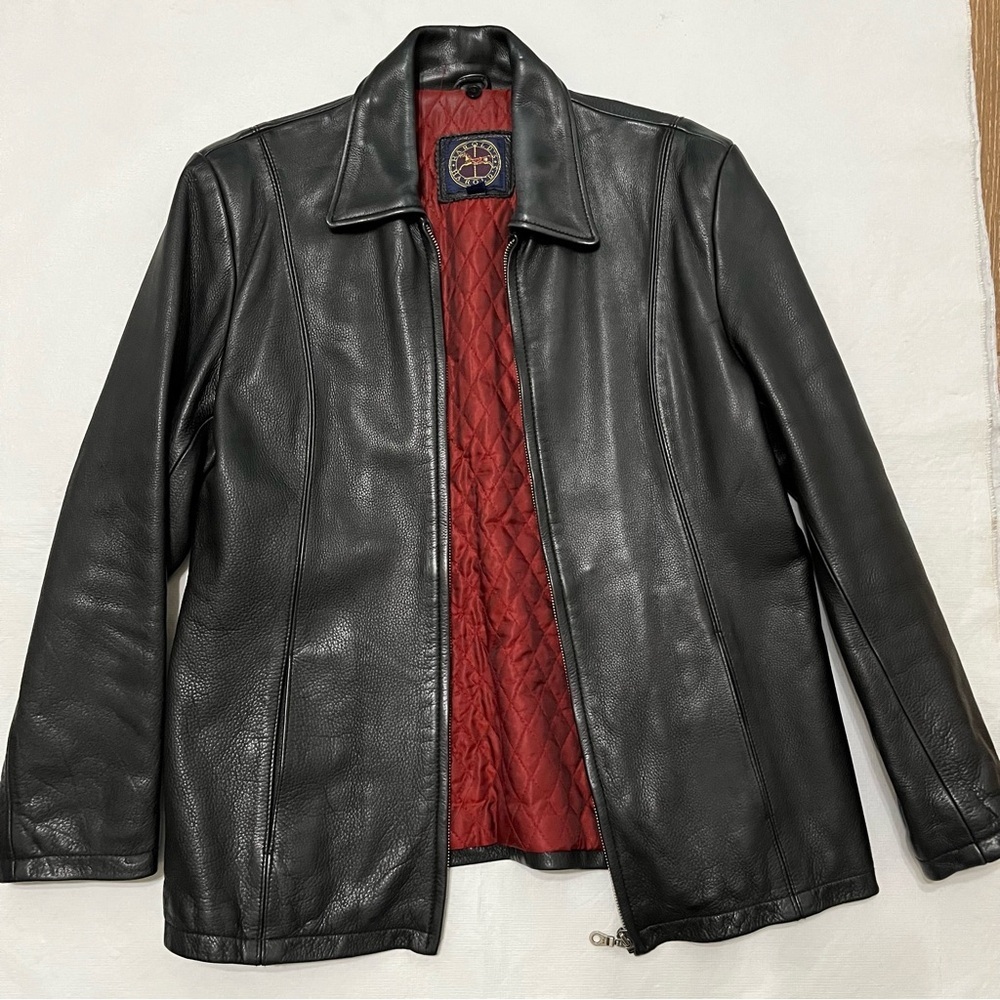 Vintage Harold’s Black Leather Jacket